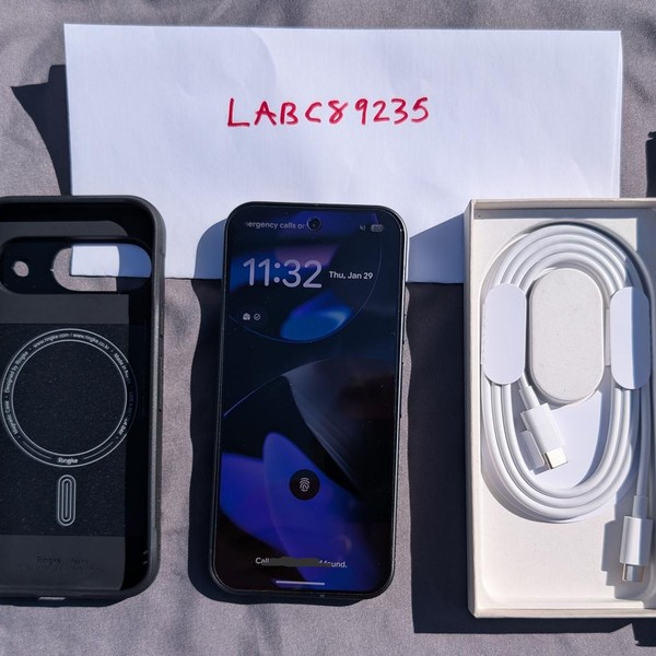 Google Pixel 9 - Unlocked, 128 GB, Obsidian, 12 GB, G2YBB