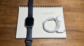 Good
													Apple Watch Series 9 45mm - Unlocked, Silver, A2984 - Cellular, Aluminum, photo 3 of 6