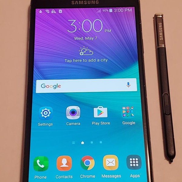 Samsung Galaxy Note 4 - Unlocked, 32 GB, Black, N910G