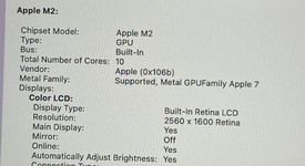 Mint
													MacBook Pro 2022 - 13" - Apple M2, Gray, 512 GB, 16 GB, photo 5 of 11