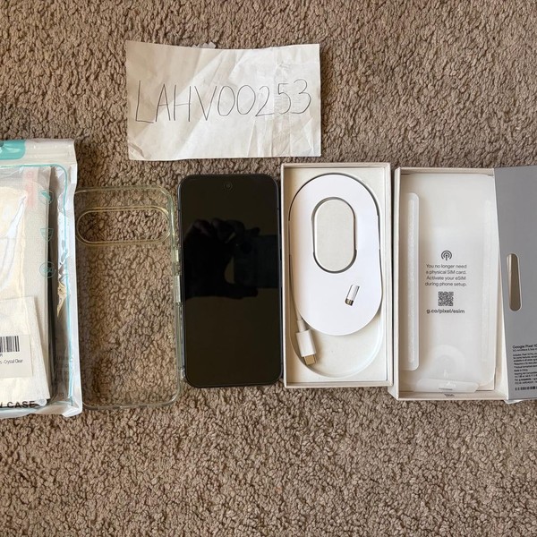 Google Pixel 10 Pro - Unlocked, 128 GB, Obsidian, G4QUR