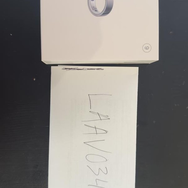 Oura Ring Gen 4 - Silver, Size 9