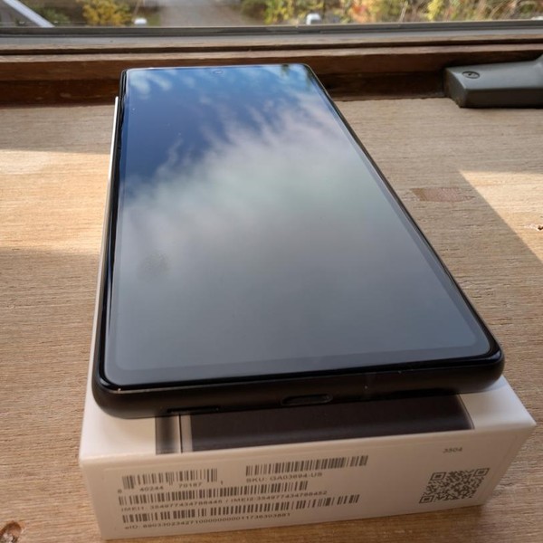 Google Pixel 7a - Unlocked, 128 GB, Charcoal, 8 GB, GWKK3