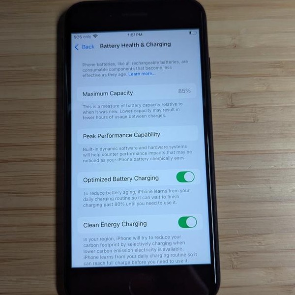 Apple iPhone SE 3rd Gen 2022 - Unlocked, Midnight, 128 GB, A2595