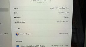 Mint
													MacBook Pro 2021 - 16" - Apple M1 Max, Gray, 1 TB, 64 GB, photo 3 of 12