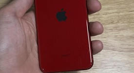 Fair
													Apple iPhone SE 3rd Gen 2022 - T-Mobile, Red, 64 GB, A2595, photo 1 of 6