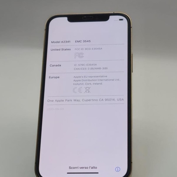 Apple iPhone 12 Pro - AT&T, 128 GB, Gold, A2341