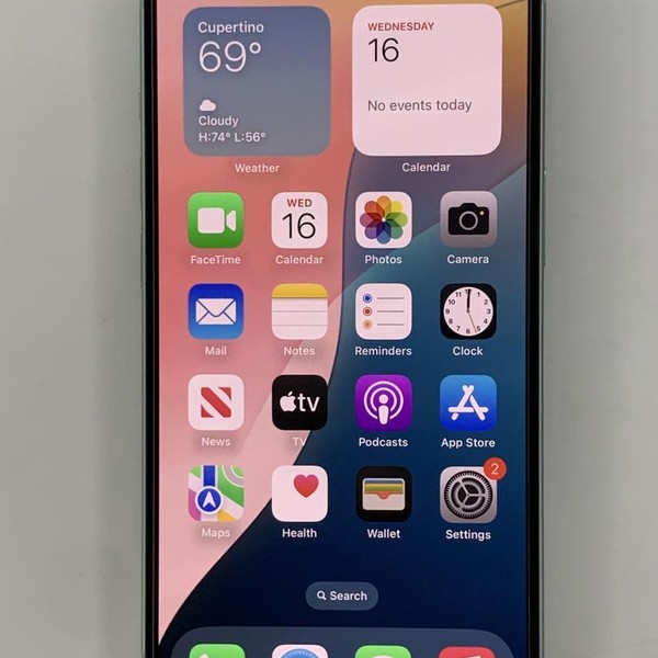 Apple iPhone 15 - AT&T, 128 GB, Green, A2846