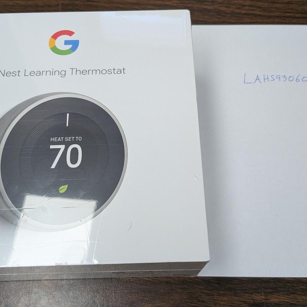 Nest Thermostat 3rd Gen - Silver