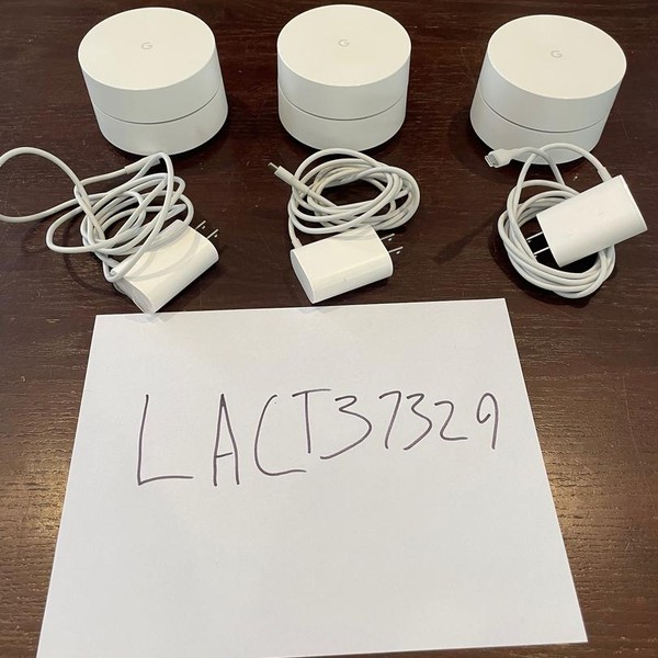 Google WiFi Router - White, 3-Pack