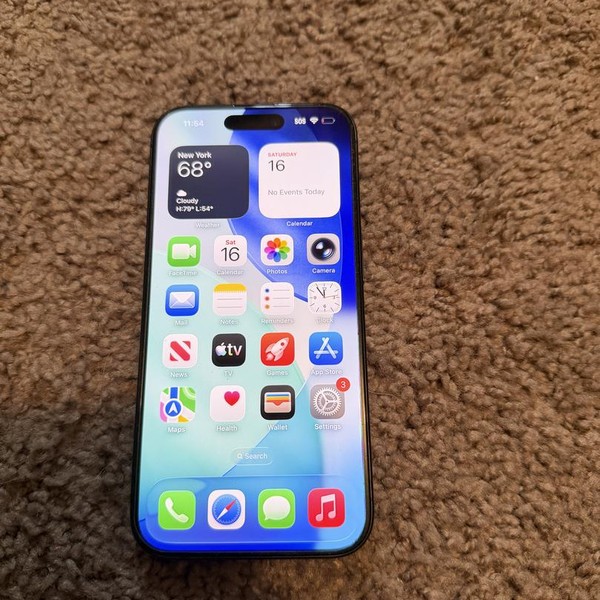 Apple iPhone 15 Pro - T-Mobile, 256 GB, Black, A2848
