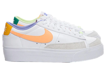 Nike Blazer Low Platform Peach Cream Light Thistle (Women's) for sale