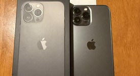 Good
													Apple iPhone 13 Pro Max - Unlocked, Graphite, 128 GB, A2484, photo 3 of 12