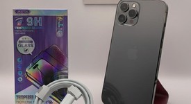 Good
													Apple iPhone 12 Pro Max - Unlocked, Graphite, 256 GB, A2342, photo 1 of 5