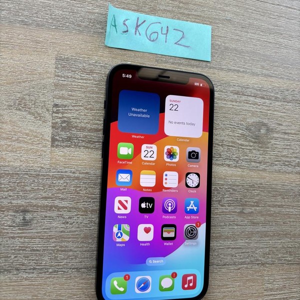 Apple iPhone 12 - Unlocked, 64 GB, Black, A2172