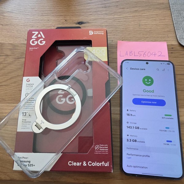 Samsung Galaxy S25 Plus - T-Mobile, 256 GB, Navy Blue, 12 GB, SM-S936U