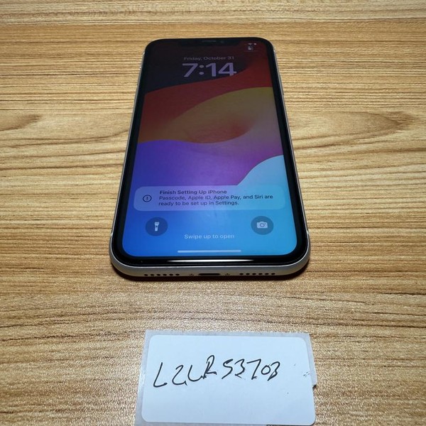 Apple iPhone Xr - Unlocked, 128 GB, White, A1984