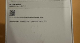 New
													Apple iPhone 17 Pro Max - Verizon, Silver, 2 TB, A3257, photo 3 of 3
