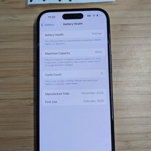 Apple iPhone 16 - Unlocked, 128 GB, Black, A3081