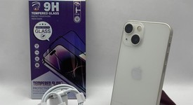 Good
													Apple iPhone 13 Mini - Unlocked, Starlight, 128 GB, A2481, photo 1 of 6