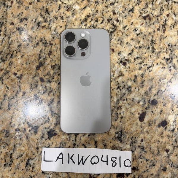 Apple iPhone 15 Pro - Unlocked, 128 GB, Natural, A2848