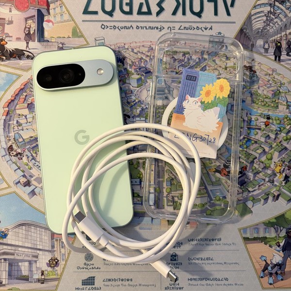 Google Pixel 9 - Unlocked, 128 GB, Wintergreen, 12 GB, G2YBB