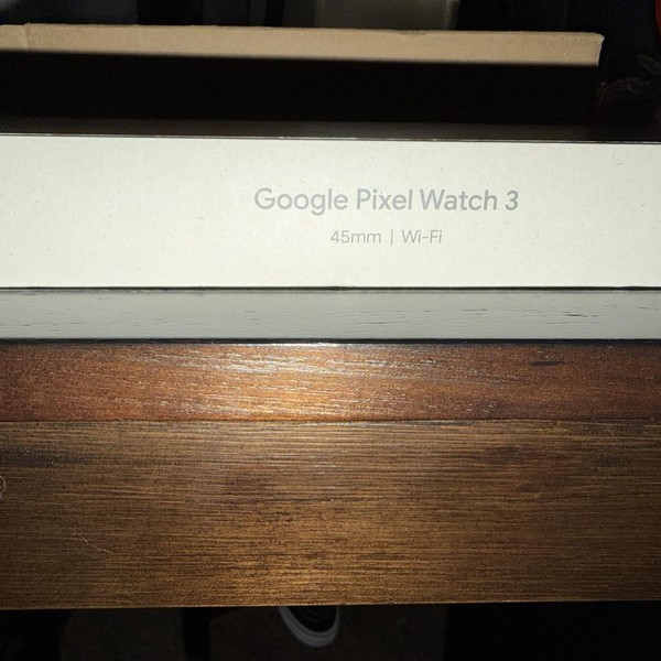 Google Pixel Watch 3 - Wi-Fi, Black, 45mm, Wi-Fi