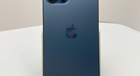 Fair
													Apple iPhone 12 Pro Max - Unlocked, Pacific Blue, 256 GB, A2342, photo 3 of 7