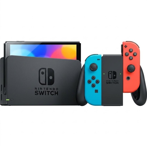 Nintendo Switch - 32 GB, Red & Blue, Mario Red & Blue Edition