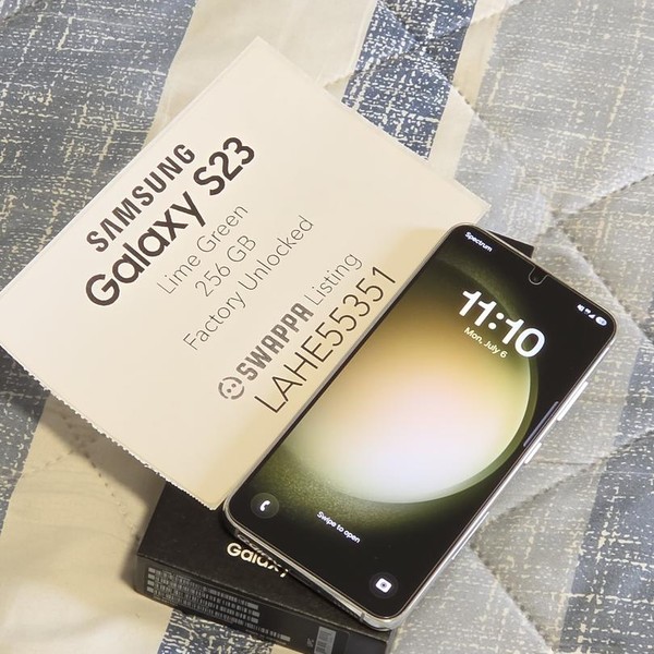 Samsung Galaxy S23 - Unlocked, 256 GB, Lime Green, 8 GB, SM-S911U1