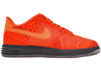Nike Lunar Force 1 Fuse Bhm Sneaker Orange/Brown for sale