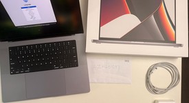 Good
													MacBook Pro 2021 - 16" - Apple M1 Max, Gray, 2 TB, 64 GB, photo 1 of 9