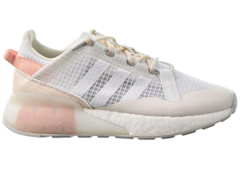 adidas ZX 2K Boost Pure Core White Grey One (Women's) for sale