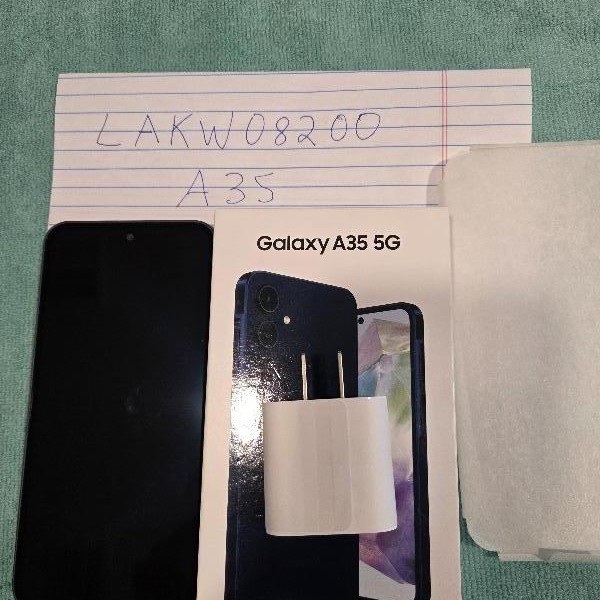Samsung Galaxy A35 5G - Unlocked, 128 GB, Navy Blue, 6 GB
