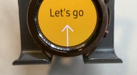 Good
													Samsung Galaxy Watch3 - Unlocked, Mystic Bronze, 41mm, photo 1 of 6