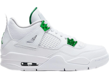 Jordan 4 Retro Metallic Green (GS) for sale