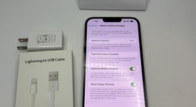 Mint
													Apple iPhone 13 Pro Max - Unlocked, Silver, 128 GB, A2484, photo 1 of 5