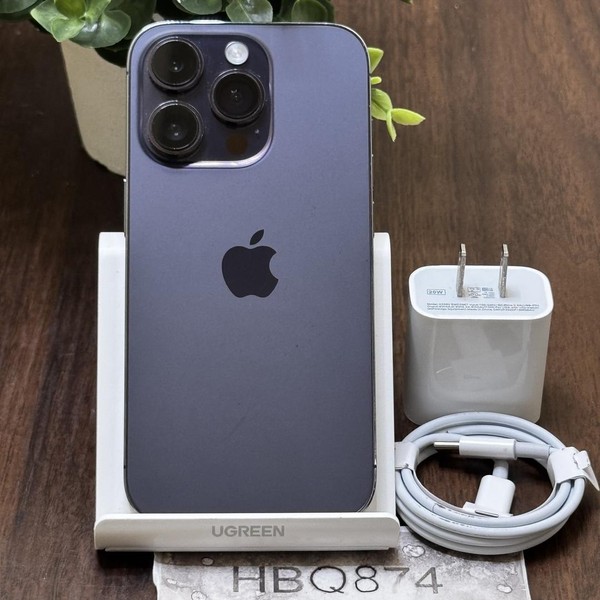 Apple iPhone 14 Pro - Unlocked, 128 GB, Purple, A2650