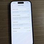 Mint Apple iPhone 15 - T-Mobile, 128 GB, Black, A2846