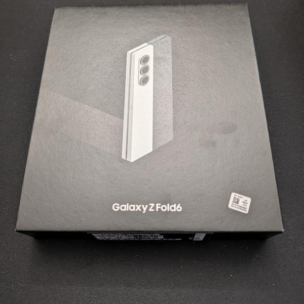 Samsung Galaxy Z Fold6 - Unlocked, 256 GB, Black, 12 GB, SM-F956U1