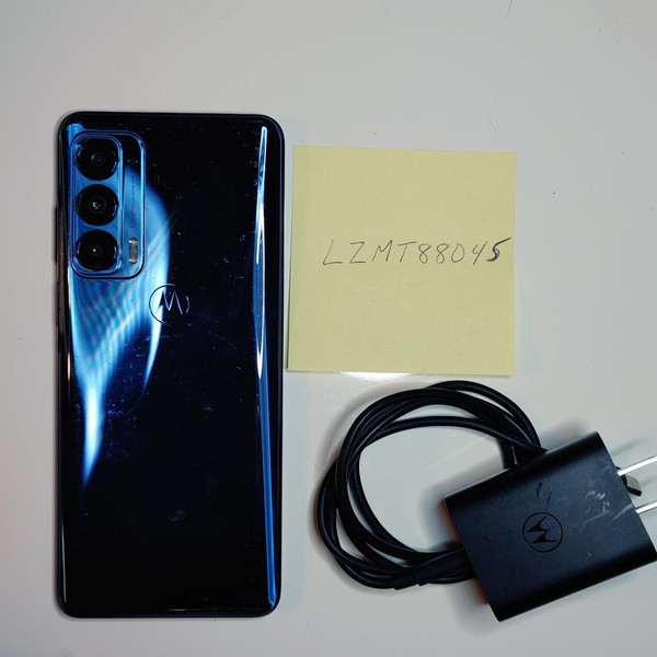 Motorola Edge (2021) - Unlocked, 256 GB, Navy Blue, 8 GB