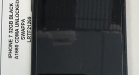 Good
													Apple iPhone 7 - Unlocked, Black, 32 GB, A1660, photo 1 of 7
