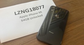 Good
													Apple iPhone Xr - Unlocked, Black, 64 GB, A1984, photo 3 of 4