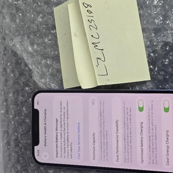 Apple iPhone 12 - Unlocked, 128 GB, Purple, A2172
