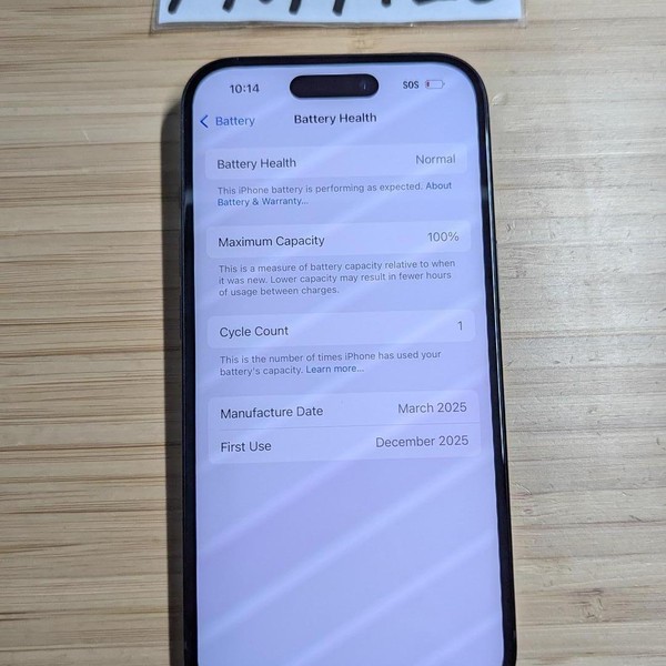 Apple iPhone 15 - AT&T, 128 GB, Black, A2846