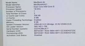 Good
													MacBook Air 2018 - 13" - I5, Gray, 128 GB, 8 GB, photo 4 of 9
