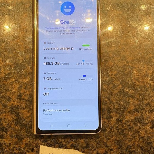Samsung Galaxy Z Fold5 - Unlocked, 512 GB, Cream, 12 GB, SM-F946U1