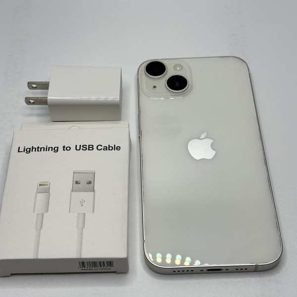 Apple iPhone 14 - Unlocked, 128 GB, Starlight, A2649