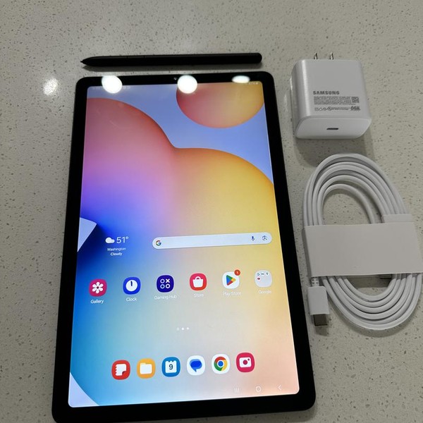 Samsung Galaxy Tab S6 Lite 2024 - Wi-Fi, 64 GB, Gray, 4 GB, SM-P620