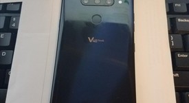 Good
													LG V40 ThinQ - T-Mobile, Blue, LM-V405TA, photo 1 of 5